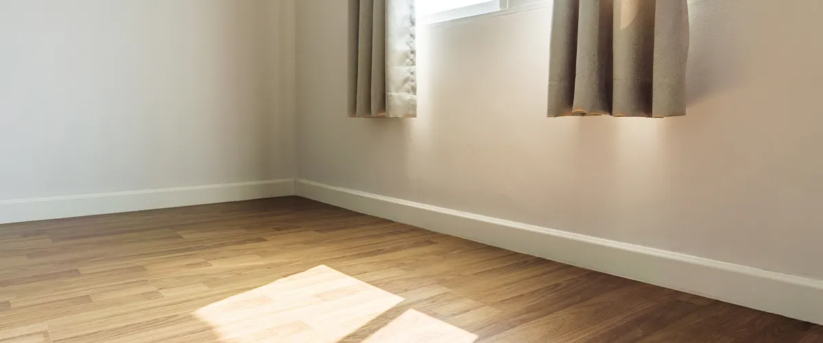 refinished hardwood floor