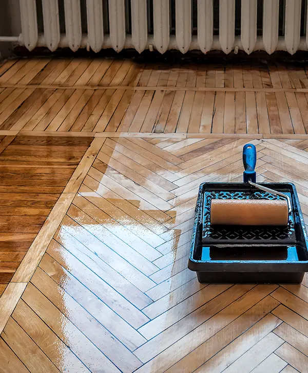 hardwood floor staining in Modesto, CA