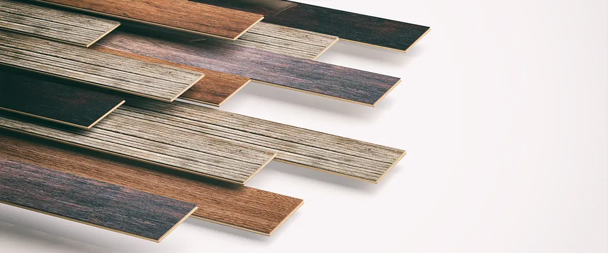 Different laminate boards widths