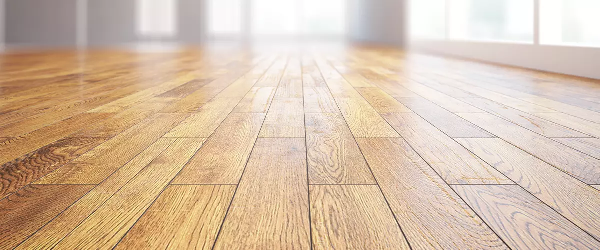 natural hardwood parquet floor