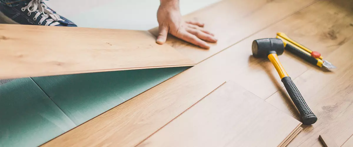 Parquet Floor Installation plank